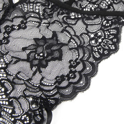 Subblime - Costume De Police Corps En Dentelle Noir S/M